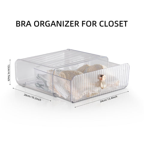 MSHOMELY multi-use drawer storage for ties, scarves, accessories.
