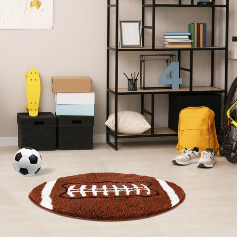 MSYA football rug makes a charming gift for football-loving children.