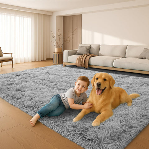 Mtandyx nursery playtime rug offers a safe, soft surface for kids.