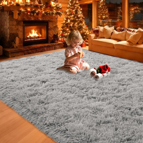 Mtandyx pet-friendly rug resists lint and simplifies cleanup.