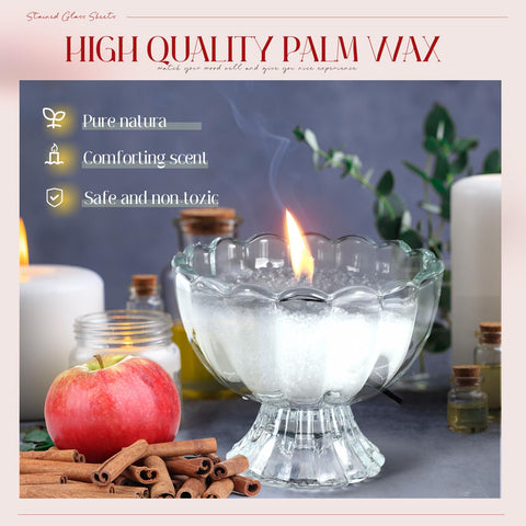 MTLEE Pearled Candle with 50 wicks for versatile DIY setups.