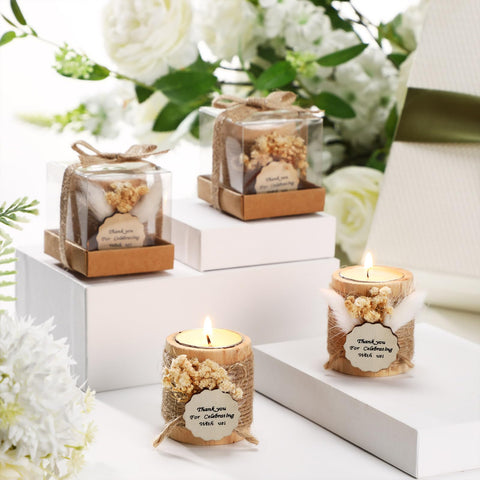 MTLEE two styles of wooden holders for versatile event themes