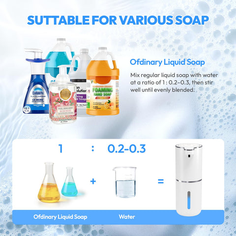 MTYGK infrared sensor indicator emphasizing quick soap dispense