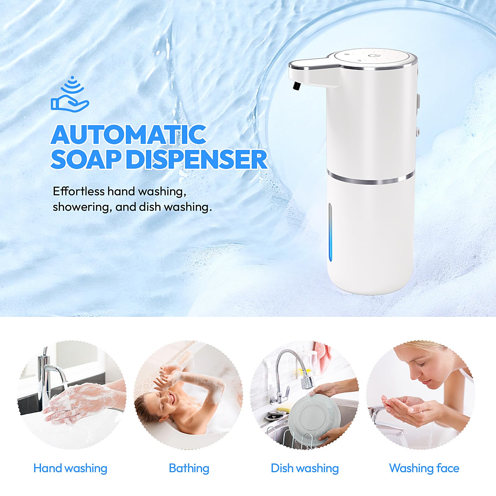 MTYGK IPX5 waterproof design near a sink for durable performance