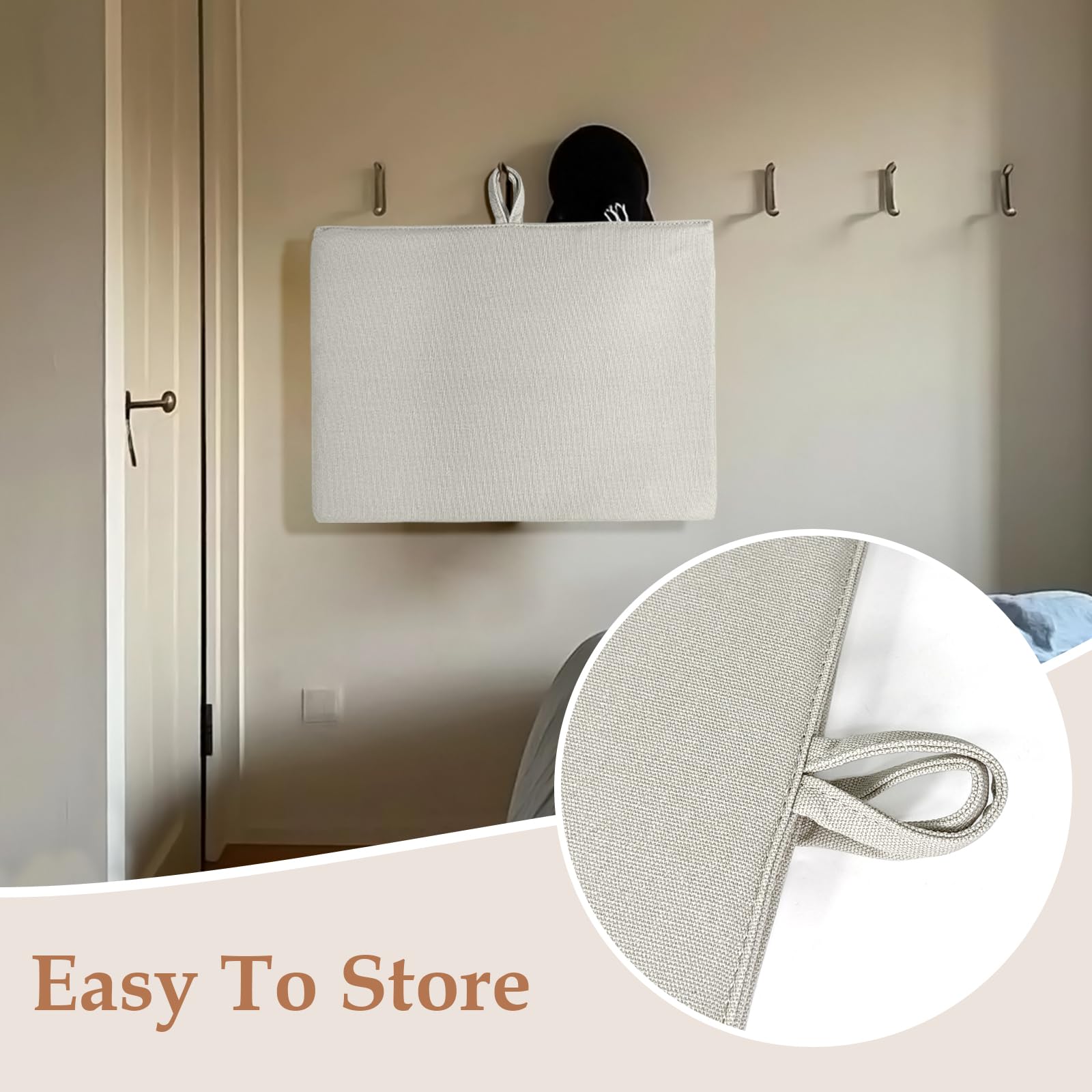 MTZRFLL ironing mat fold-and-hang storage for easy organization