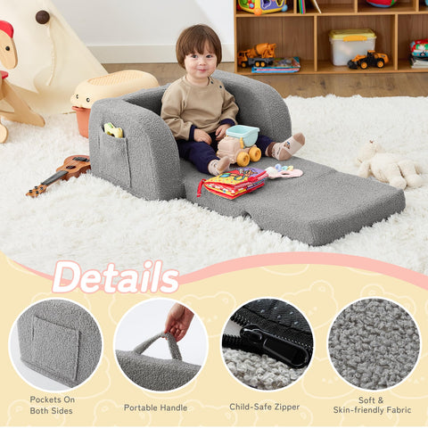 Muamelop toddler couch standard size image demonstrates versatile fit.