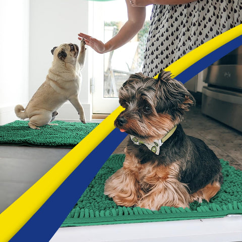 Muddy Mat double-stitched construction for durable daily use in entryways.