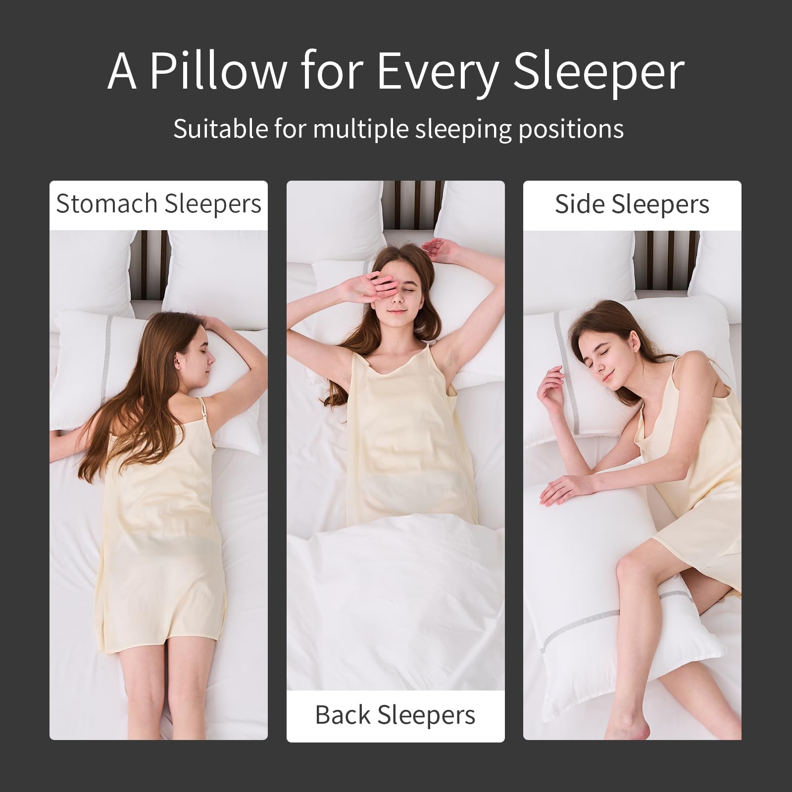 MUFEW pillows are washable for easy maintenance and longevity