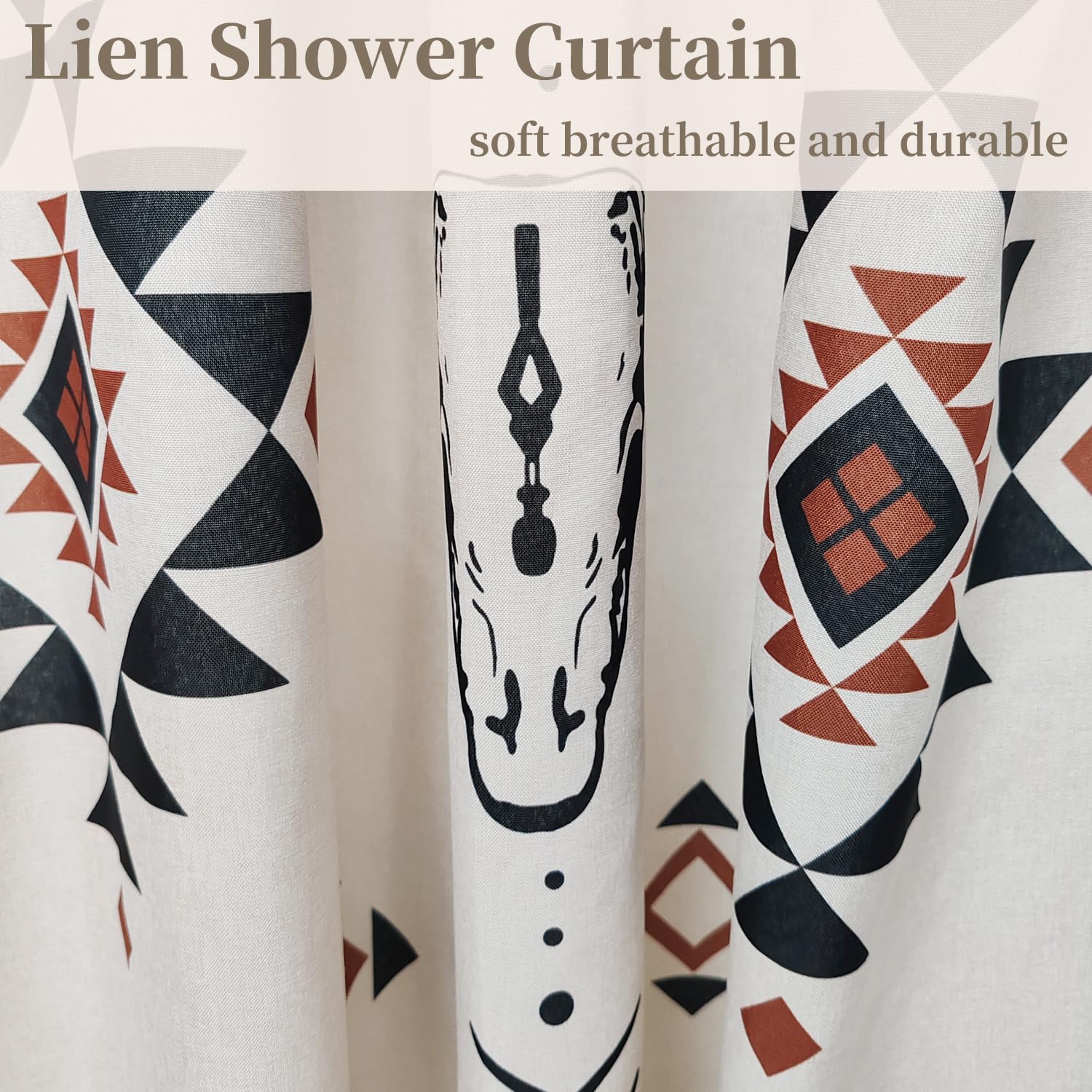MUGINYU 72x72 size fits standard showers for versatile bathroom styling.