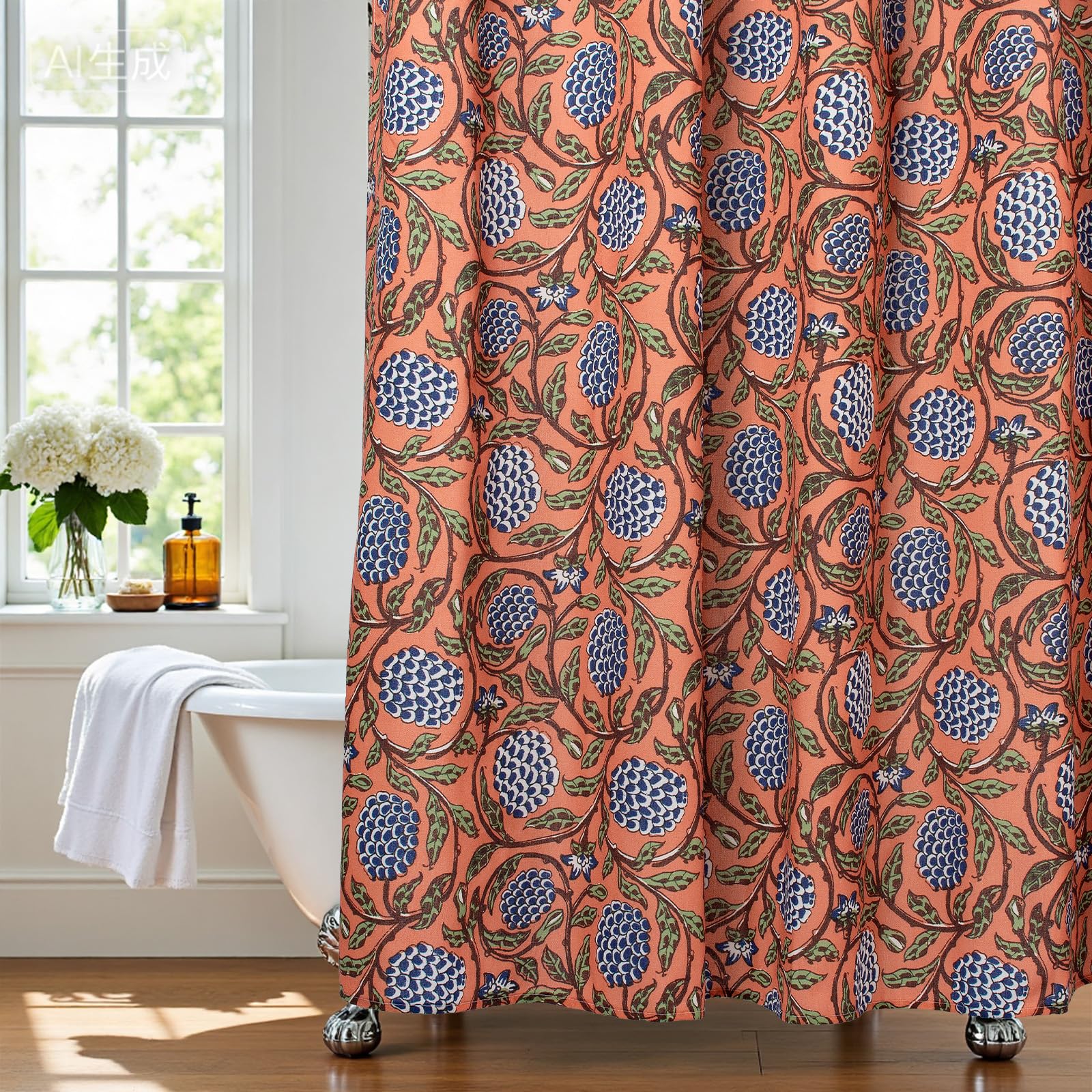MUGINYU eco-friendly cotton blend fabric supports sustainable bathroom options.