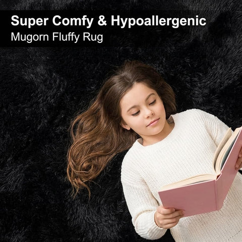 Mugorn rug features double-stitched edges for lasting durability.