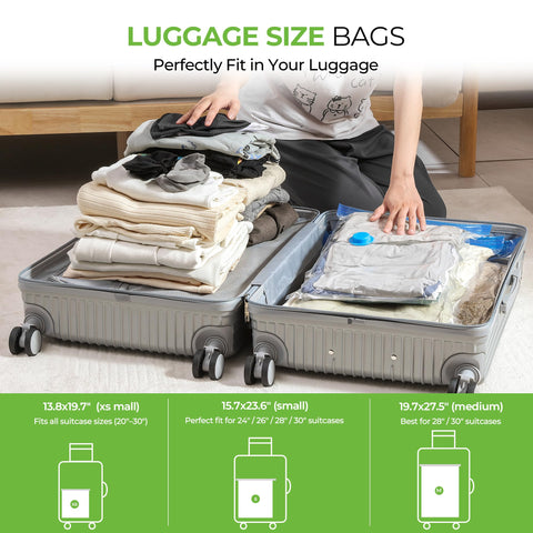 Muimuichu double-zipper seal to lock in air and prevent leaks