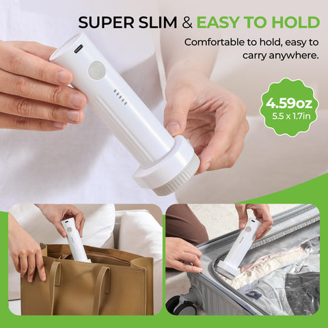 Muimuichu transparent bag design lets you see contents at a glance