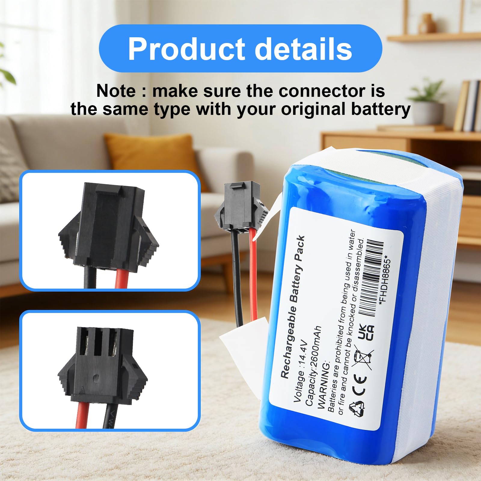 Two-screw installation steps for MULS battery with tool-free swap
