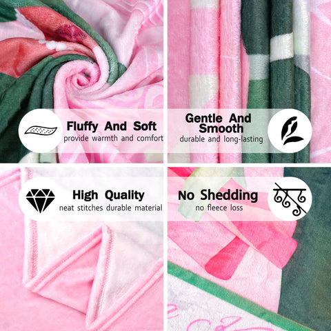 MULTIC cozy home decor blanket suitable for naps, travel, and everyday comfort