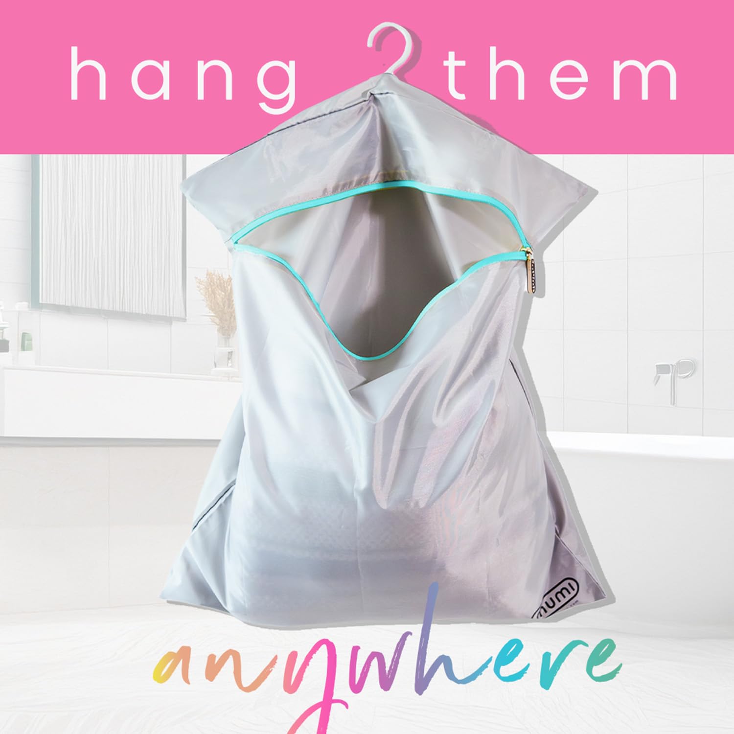 MUMI Smell-proof fabric helps keep luggage fresh during travel and gym sessions.