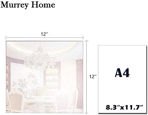 Murrey Home 12in mirror tile on walls enables flexible wall-mounted setups.