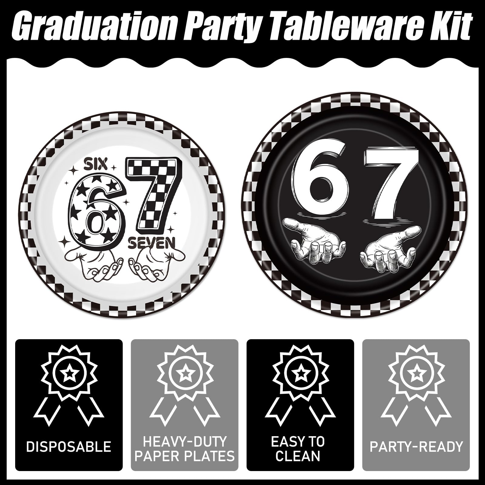 musaeva 6-7 birthday napkins pack for quick cleanup during parties.