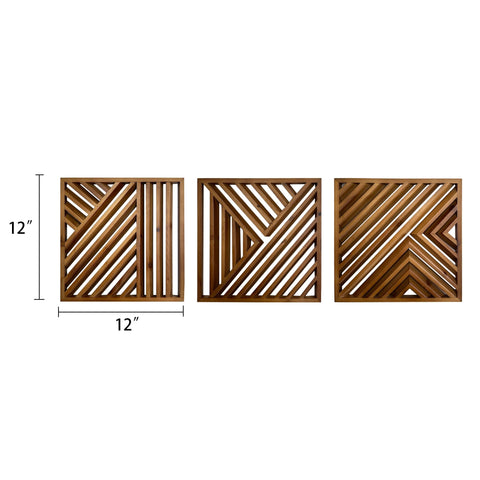 Musanpou brown fir wood wall decor brings natural charm to bedrooms and bathrooms