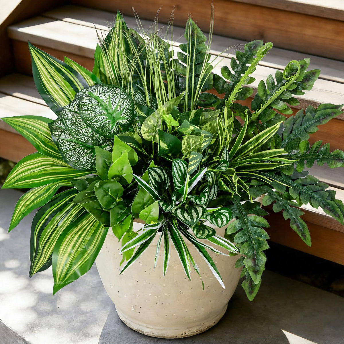 Mutcolor 12 bundles outdoor plants on display for porch and garden decor.