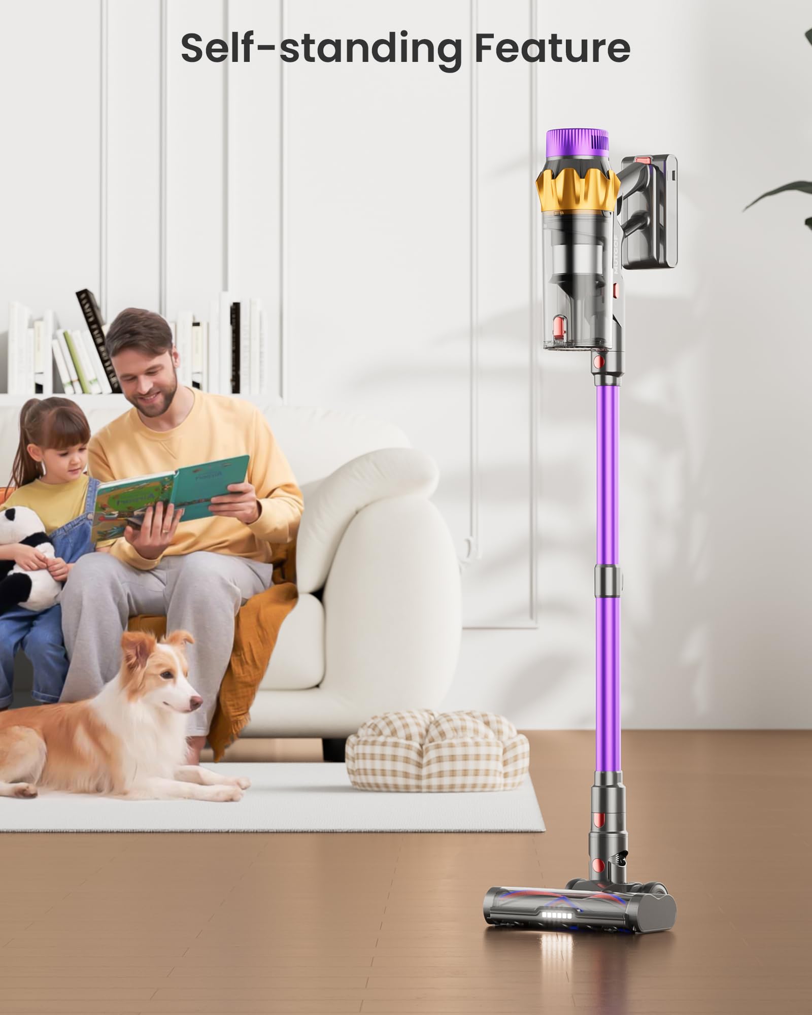 MUTGOF 8-stage filtration with aroma diffusion for clean air and pleasant scent