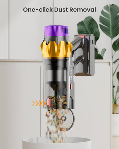 MUTGOF attachments help reach crevices and clean sofas efficiently.