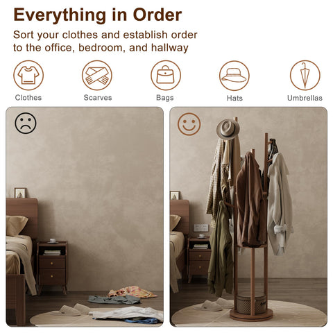 Muwele entryway storage solution blends modern design with functional organization.