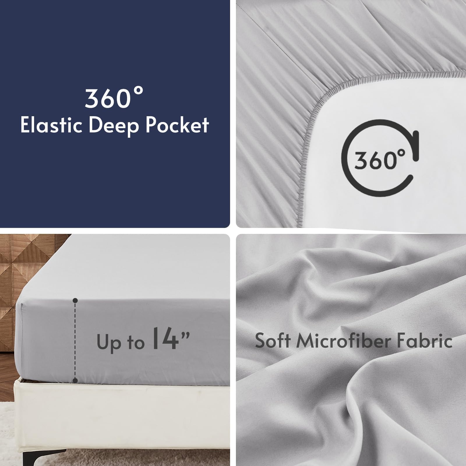 MUXHOMO all-season bedding supports year-round comfort and breathability