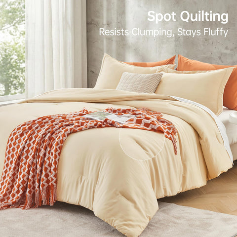 MUXHOMO All-season bedding showcases breathable warmth and comfort.