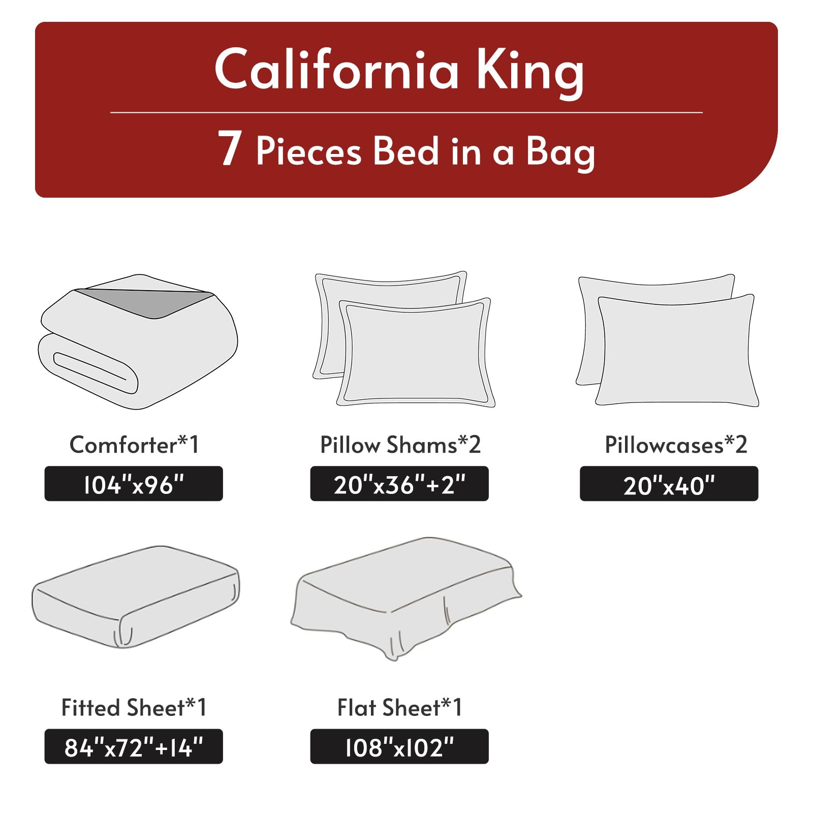 MUXHOMO fitted sheet with elastic pocket, 14-inch deep for a snug fit.