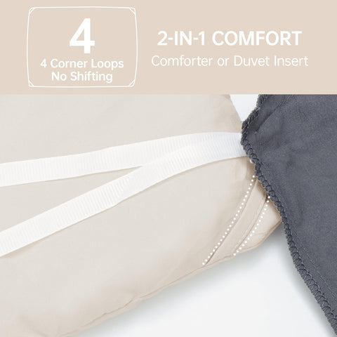 Machine washable and low-heat tumble dry for easy care