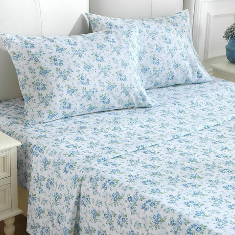 MUXHOMO Blossoms Light Blue color overview adds fresh mood