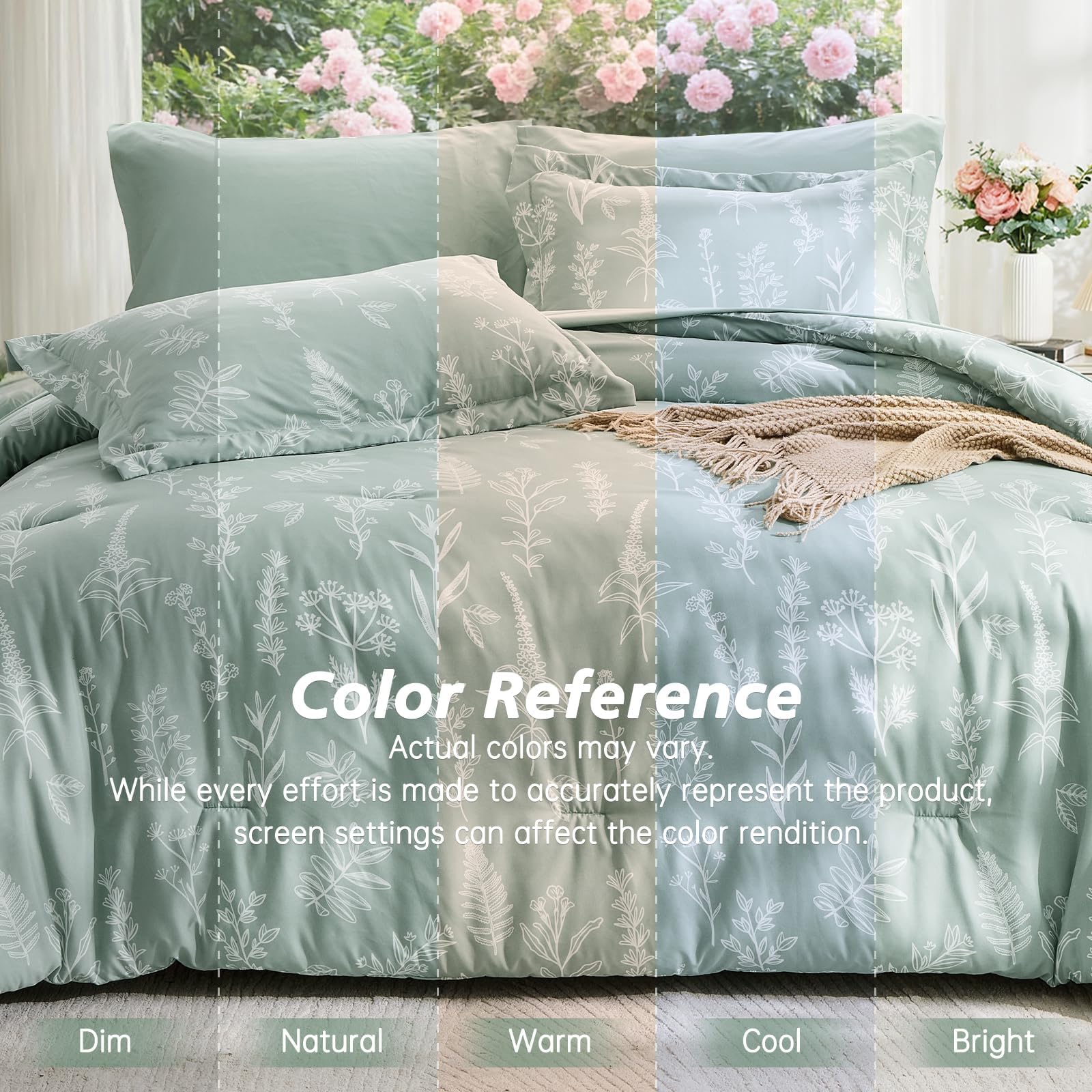 MUXHOMO Comforter close-up shows ultra-soft microfiber texture.