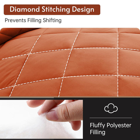 MUXHOMO comforter dimensions 88 by 88 inches offering generous coverage