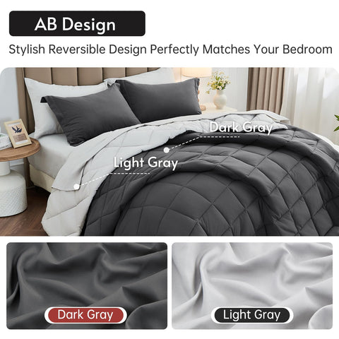 MUXHOMO deep-pocket fitted sheet fits most mattresses with a 14-inch pocket