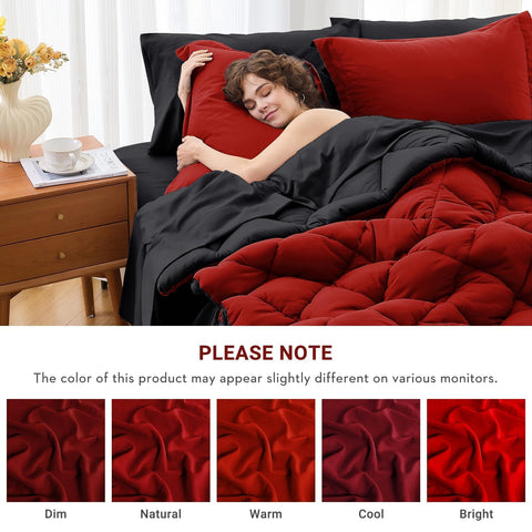 MUXHOMO deep-pocket fit ensures secure, smooth sheets on most mattresses.