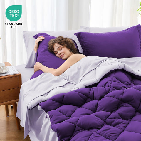 MUXHOMO fitted sheet with a 14-inch pocket fits most mattresses securely