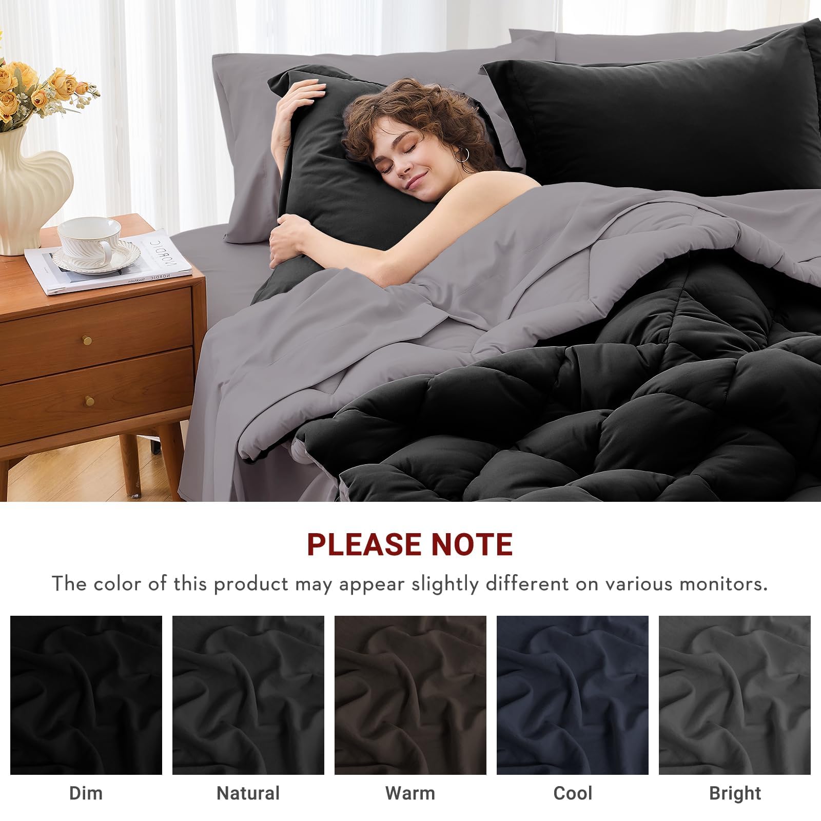 MUXHOMO queen flat sheet 90x102 adds smooth, secure layering under the blanket