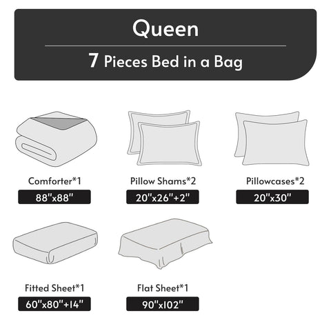 MUXHOMO flat sheet measures 90x102 inches for broad bed coverage