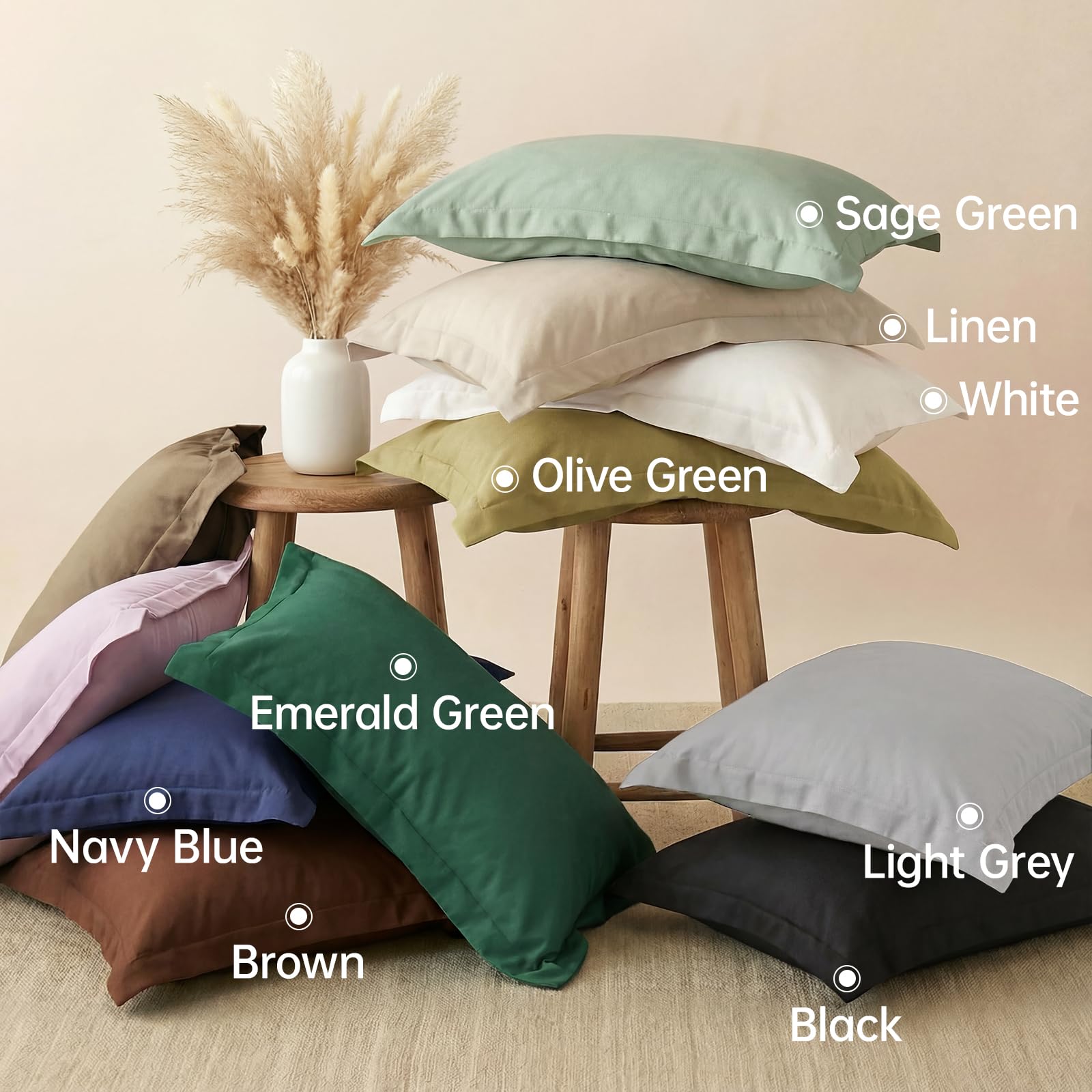 MUXHOMO Green Queen microfiber close-up, soft brushed fabric feel