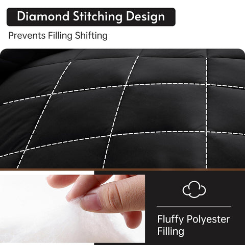 MUXHOMO pillow shams 20x26 create a polished, hotel-like look on the bed.