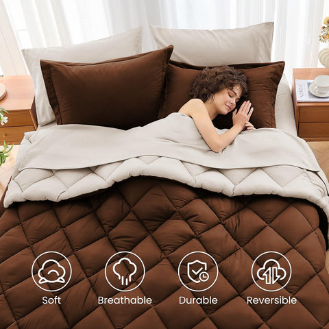 MUXHOMO envelope-closure pillowcases keep pillows in place.