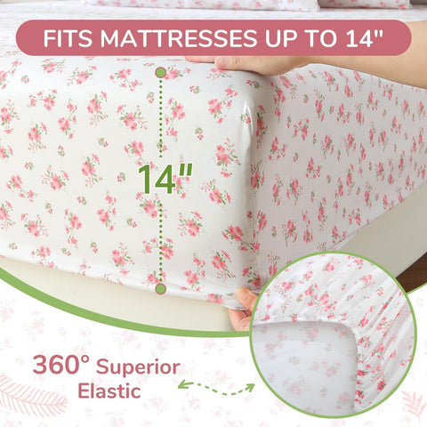 Wrinkle-free finish maintained after drying on MUXHOMO sheets.