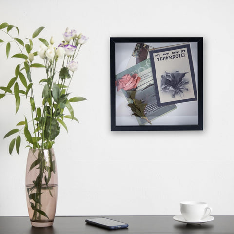 Muzilife acid-free linen backboard protects delicate keepsakes