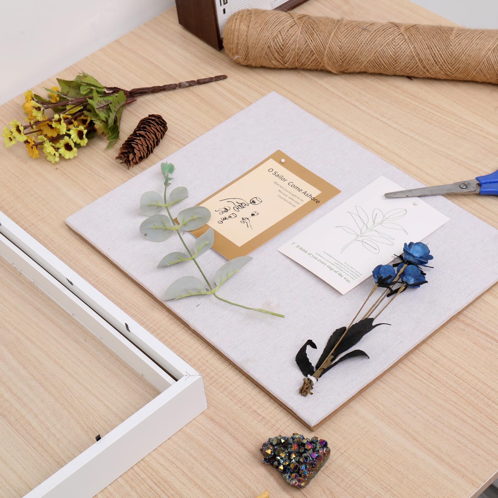 Muzilife shadow box supports vertical or horizontal hanging