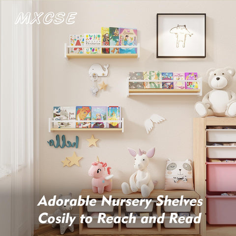 MXCSE open-front display shelf encourages easy access to favorite stories