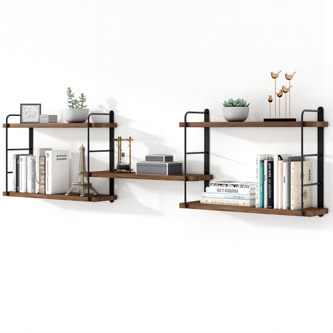 MXCSE wall shelves overview showing versatile floating design for modern spaces