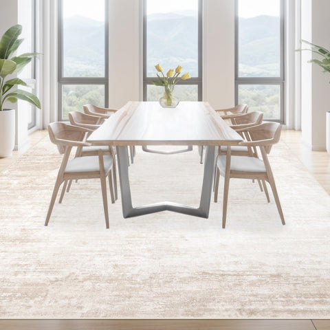 MXSANYOO area rug soft fiber texture adds comfortable underfoot feel.