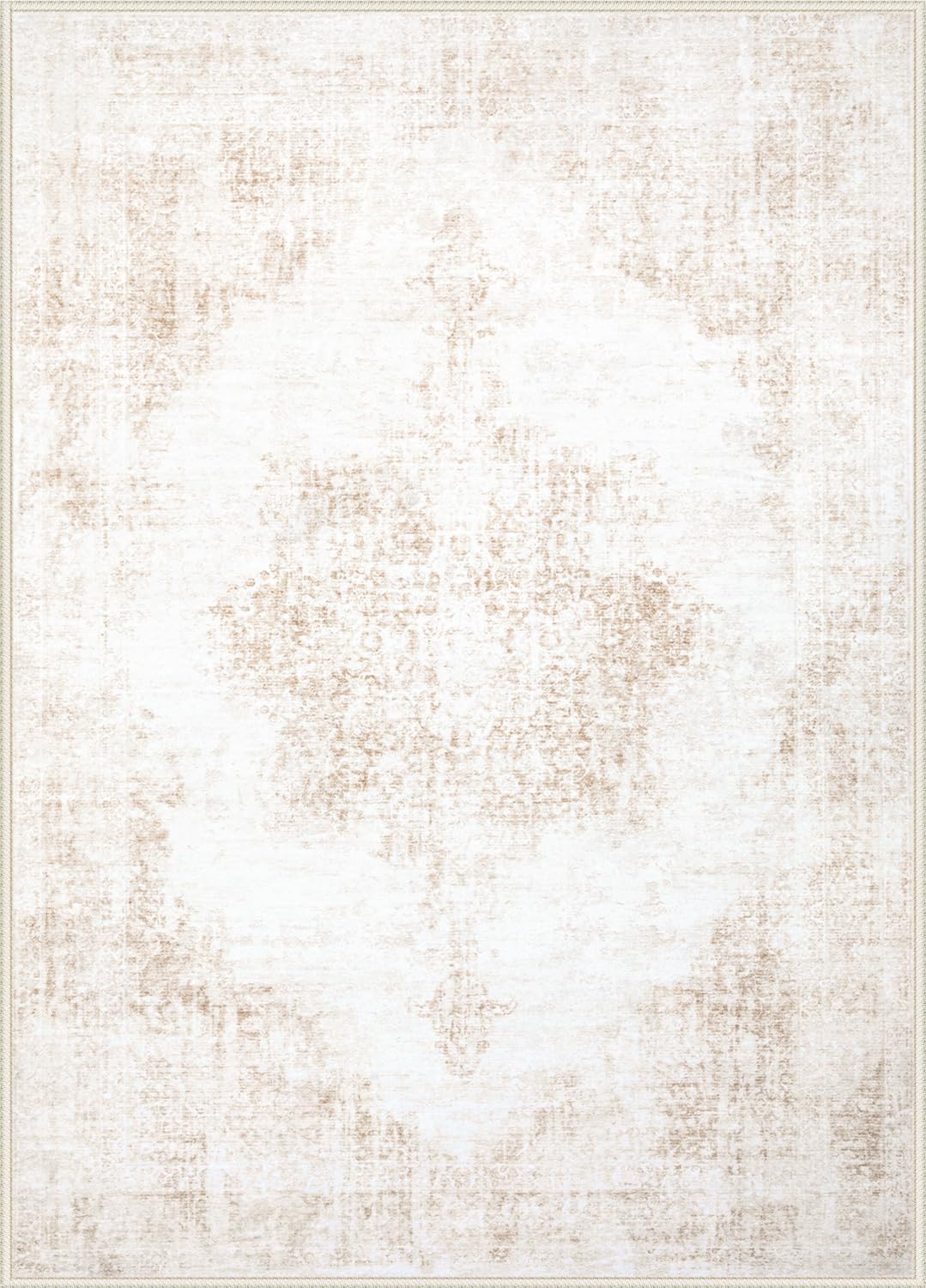 MXSANYOO dining-room beige rug; complements furniture in busy spaces.