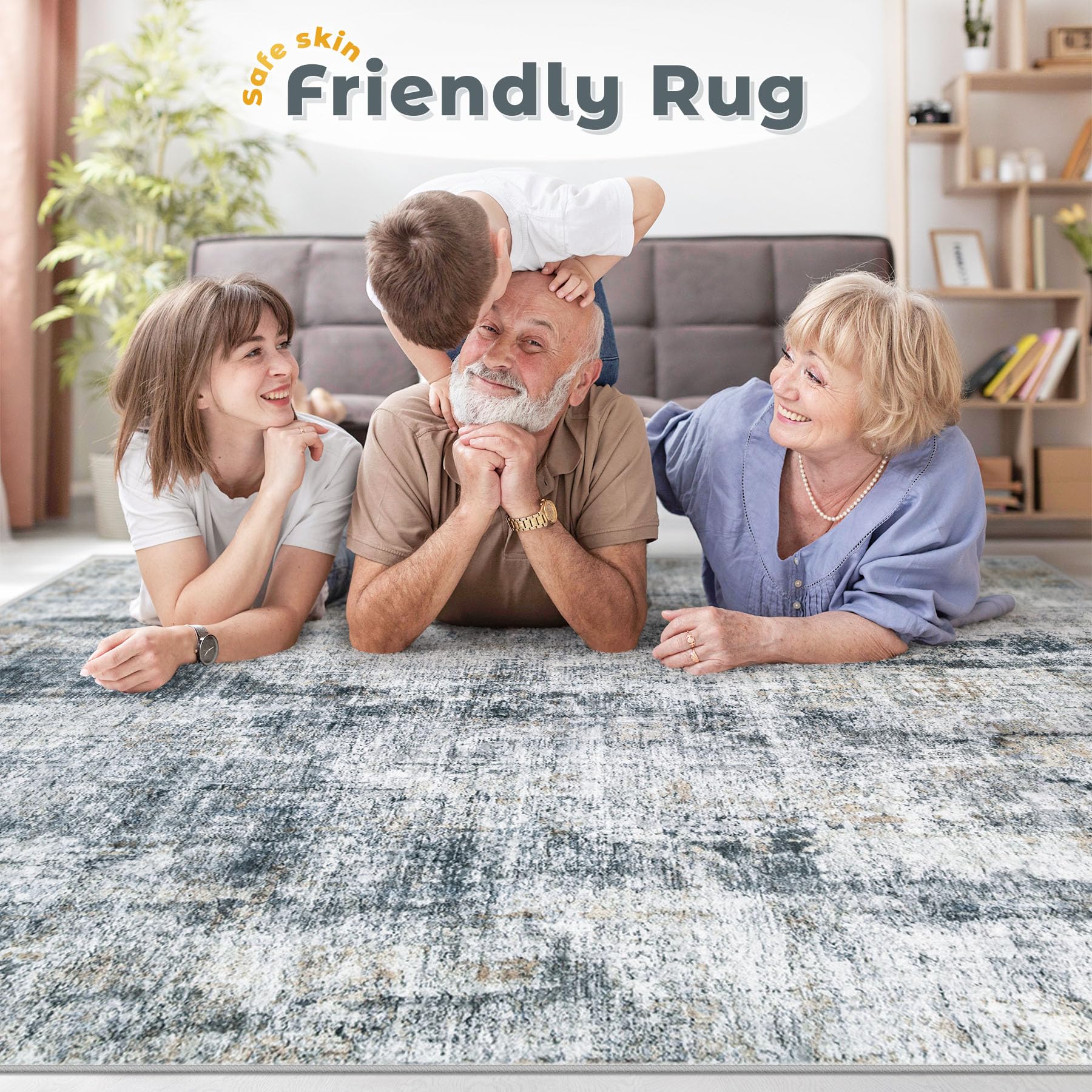 MXSANYOO 6x9 rug suitable for dining rooms and offices.